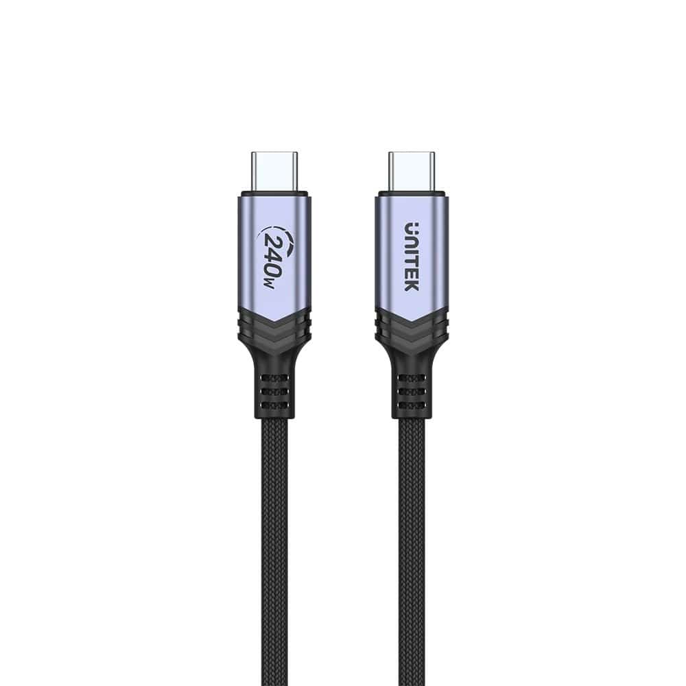 UNITEK KABEL USB-C 3.1, 240W, 2M