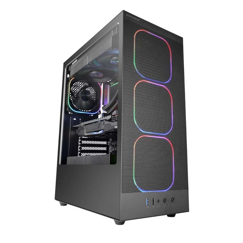 TACENS MARS MC-NEBULA 4x120mm ARGB ATX - Obudowa