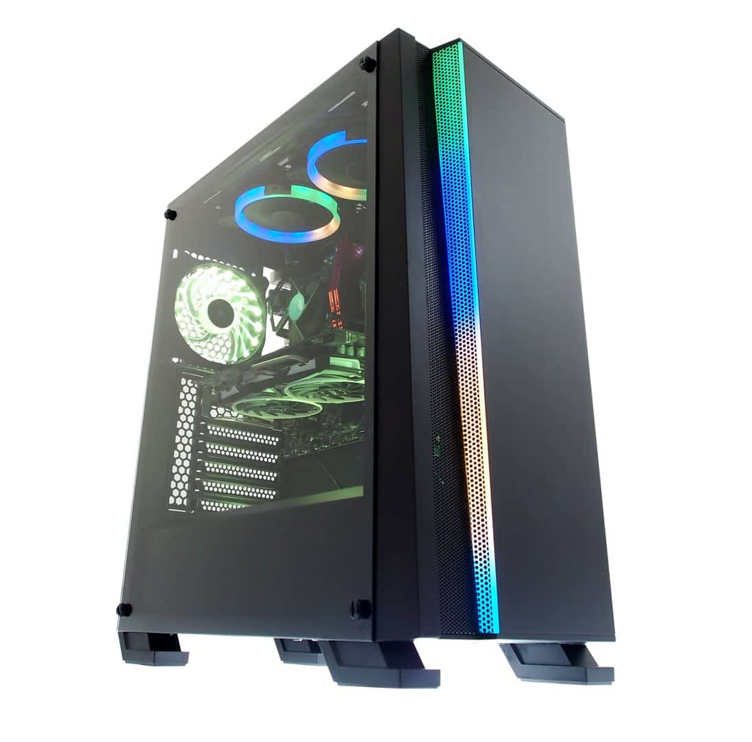 Obudowa IBOX WIZARD 4 GAMING OW4 (ATX, czarna)