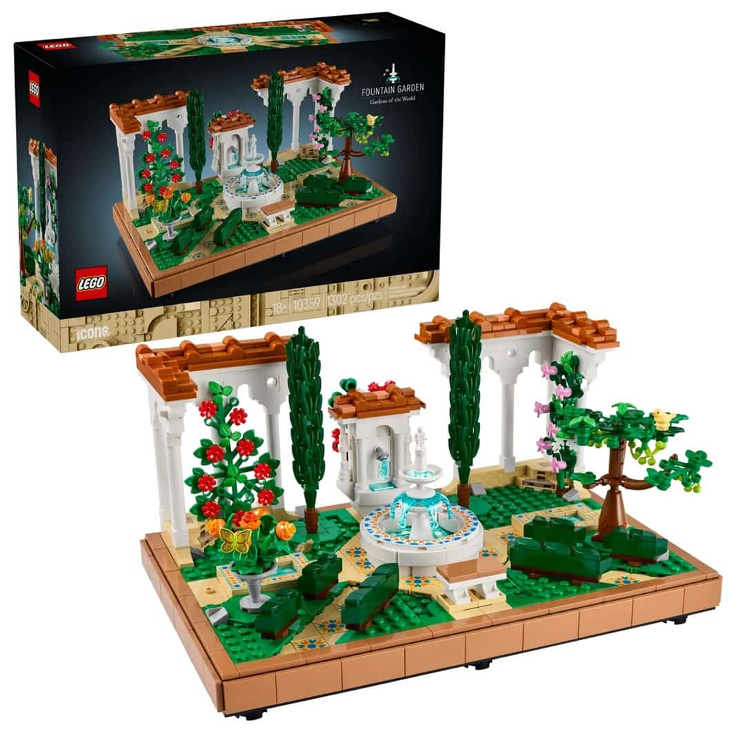 LEGO Icons 10359 - Fontanna w ogrodzie