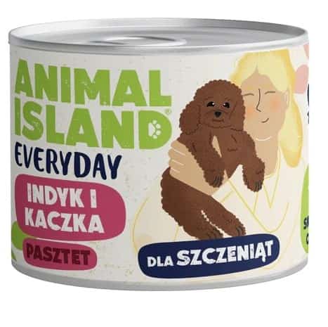 ANIMAL ISLAND Everyday indyk i kaczka 185g