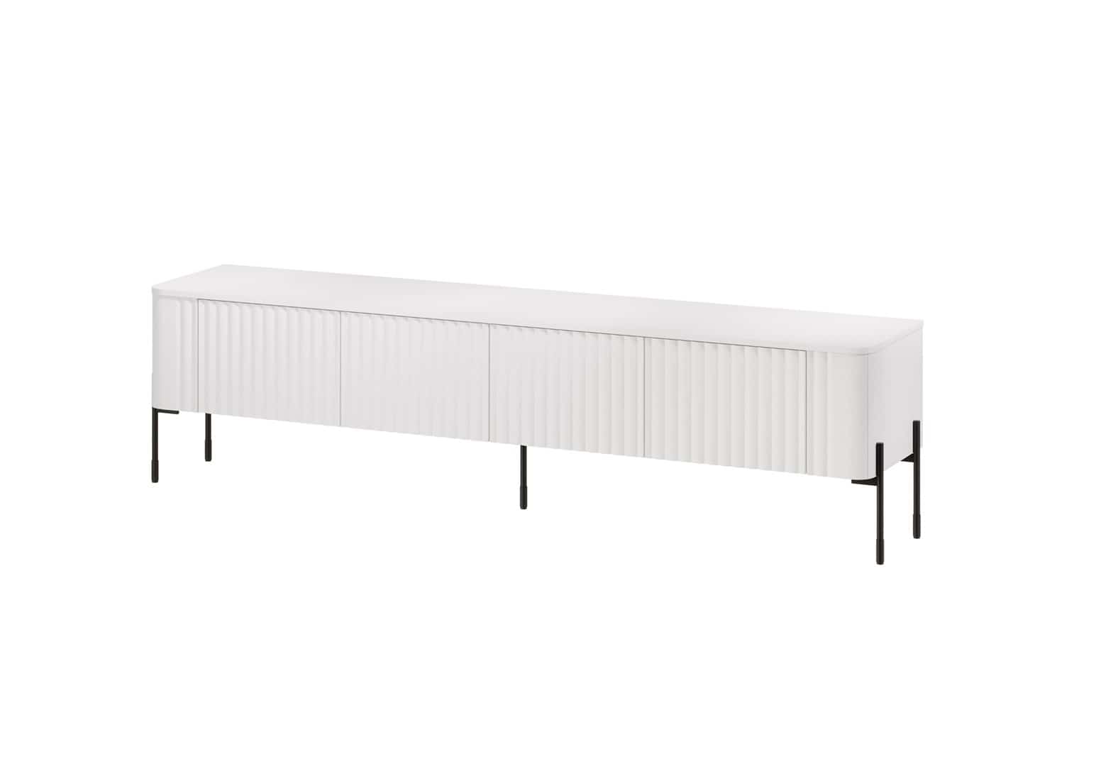 Szafka RTV VERA 190x40x50 biały mat