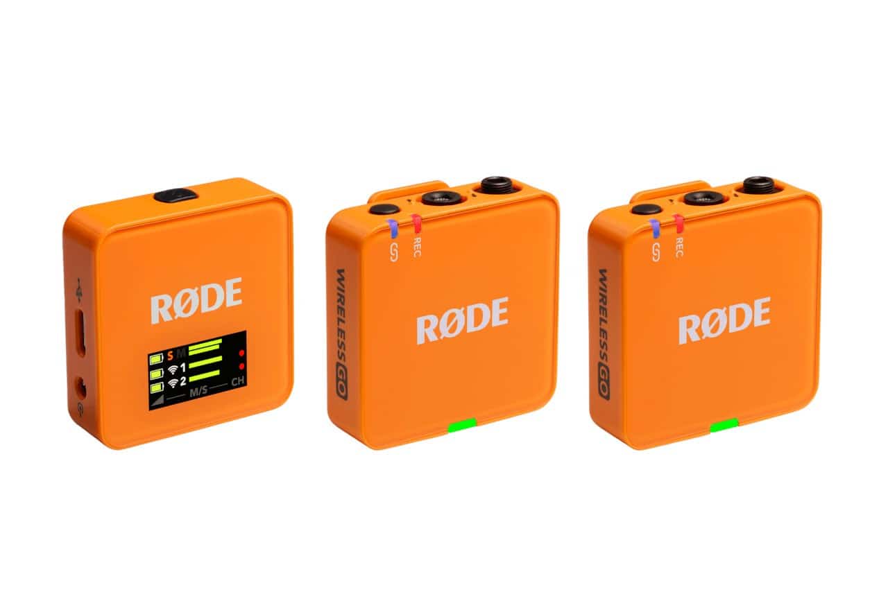 RODE Wireless GO III (pomarańczowy) - Mikrofony bezprzewodowe