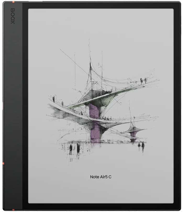 Ebook Onyx Boox Note Air 5 C 10,3" E-Ink Kaleido 3 64GB Wi-Fi Gray