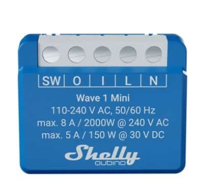 Inteligentny sterownik Z-Wave Shelly Qubino Wave 1 Mini