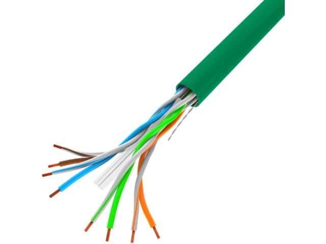 LANBERG KABEL UTP 1GB/S 305M ZIELONY