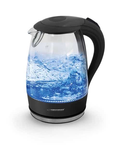 Czajnik elektryczny Esperanza Salto Angel EKK011K (2200W, 1.7l, czarny)