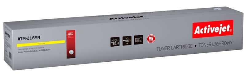 Activejet ATM-216YN Toner - Zamiennik Konica Minolta TN216Y