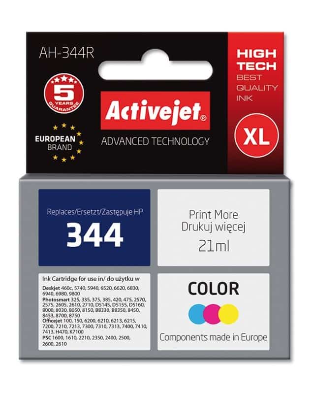 Activejet AH-344R Tusz Kolorowy 21ml Do HP Deskjet