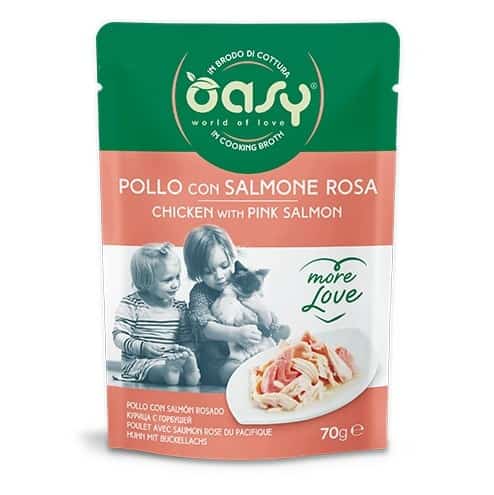 Oasy More Love Chicken with Salmon 70gr