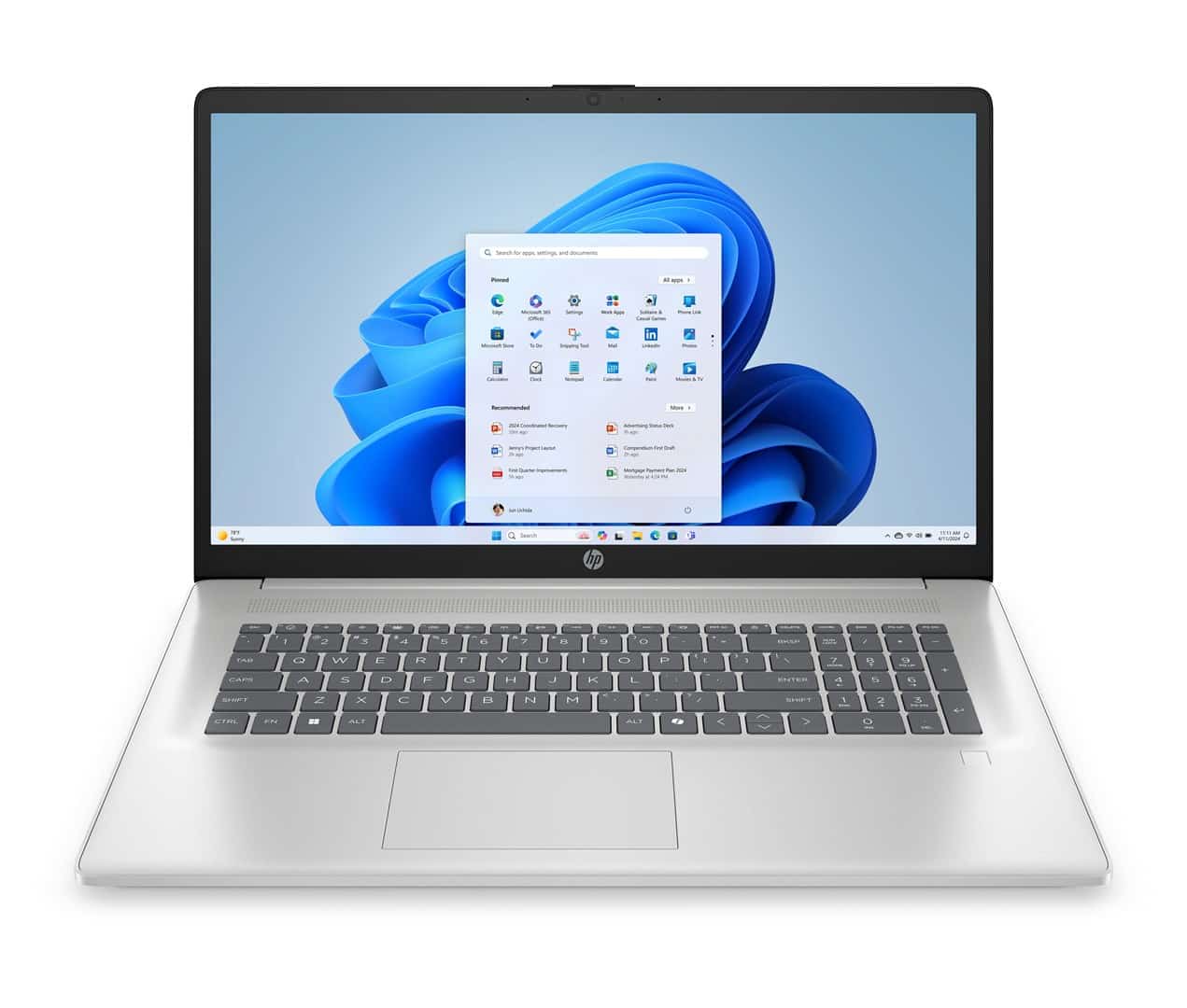 HP 17-cp2216nw Ryzen 5 7520U 17,3" FHD Notebook