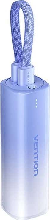Powerbank Vention 20W PD USB-C 5000 mAh Niebieski