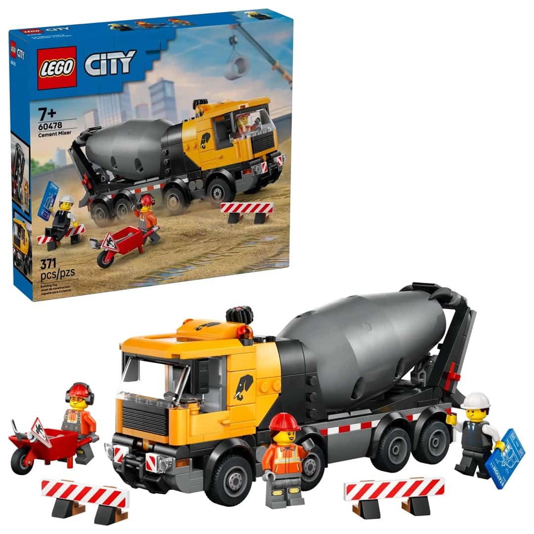 LEGO City 60478 - Betoniarka