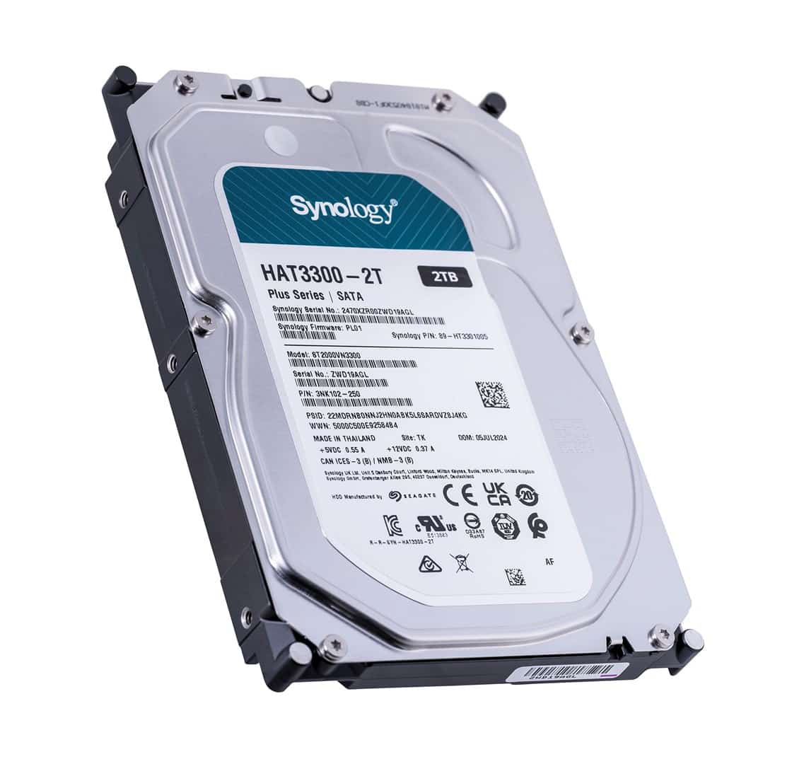 Synology HDD Plus Series 2TB 3.5" SATA III