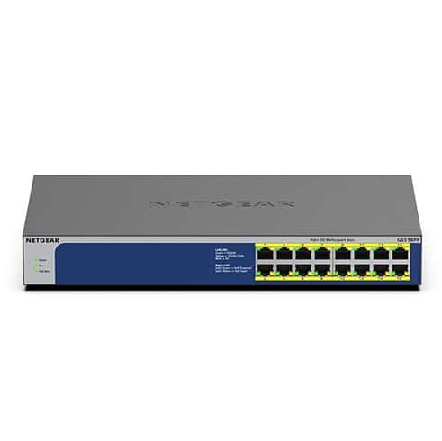 Switch Netgear GS516PP-100EUS 16p PoE 260W