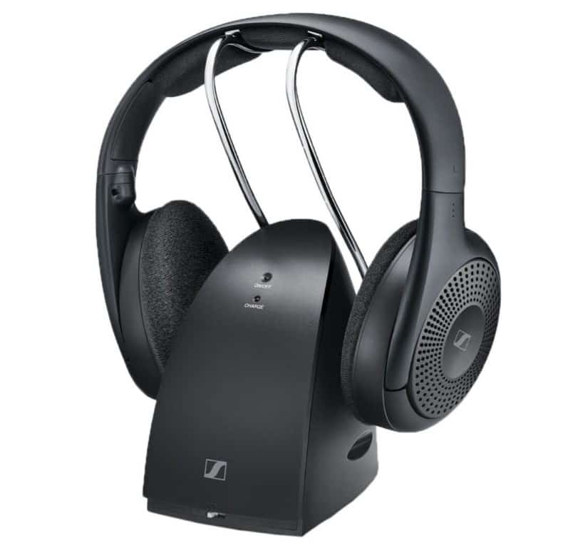Słuchawki Sennheiser RS 120-W, czarne, 60m zasięg