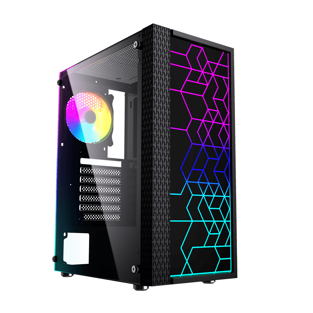GEMBIRD OBUDOWA FORNAX 2500 MIDI-TOWER CZARNA