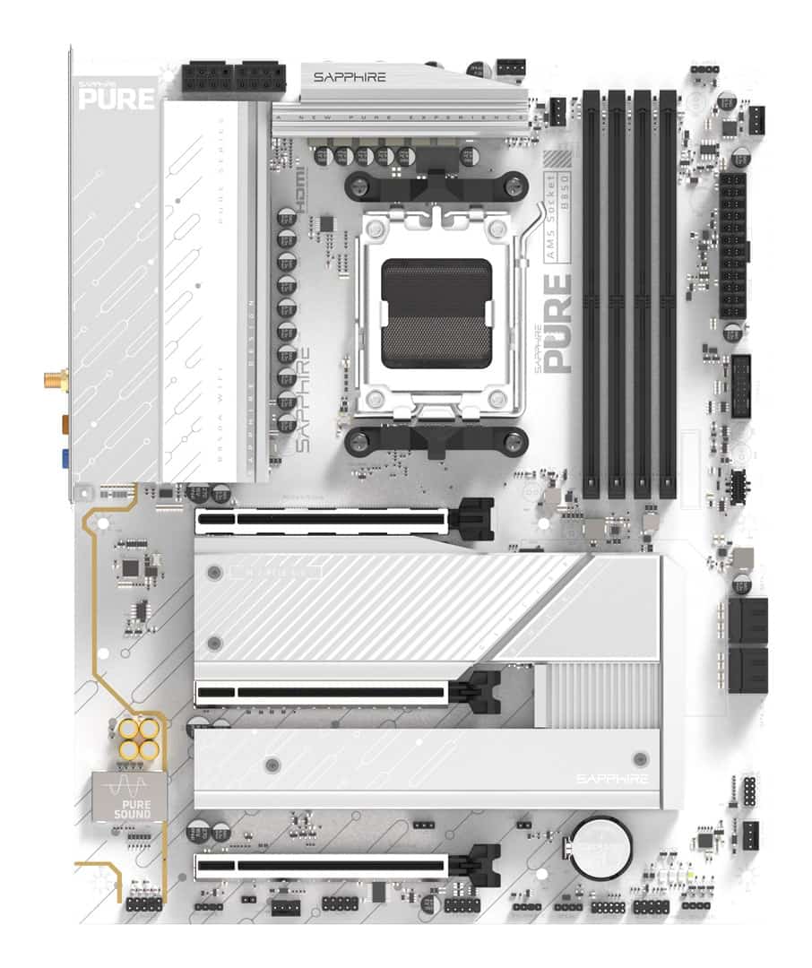 Płyta główna SAPPHIRE PURE B850A WIFI7 Socket AM5