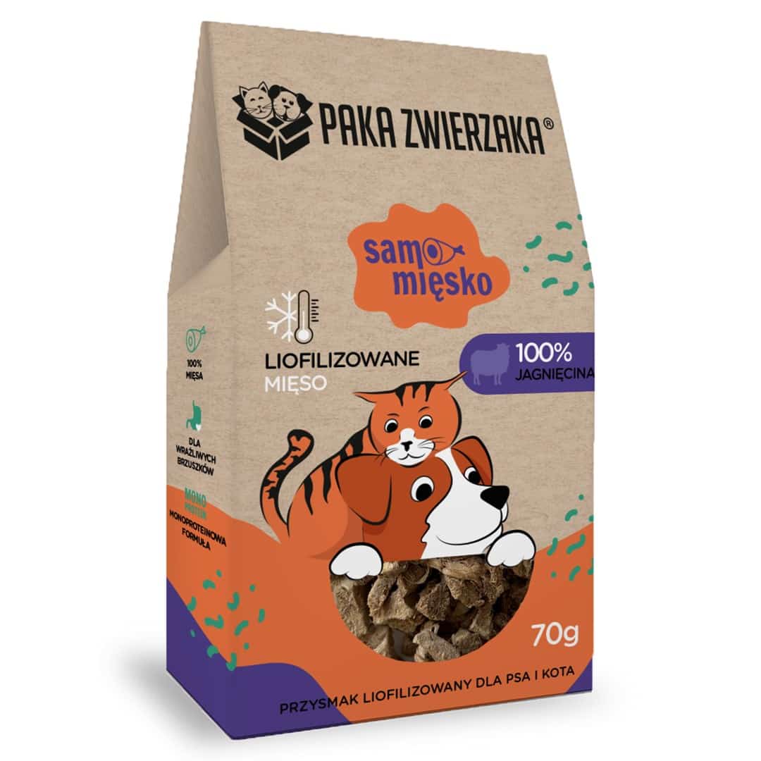 Paka Zwierzaka Samo Mięsko jagnięcina 70g