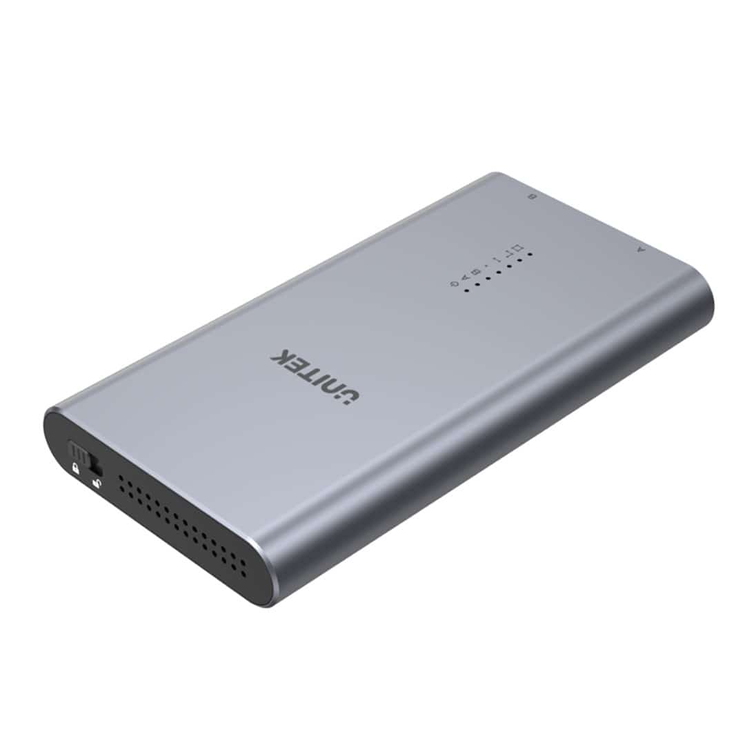 UNITEK OBUDOWA NA DYSK 2XM.2, PCIE/NVME