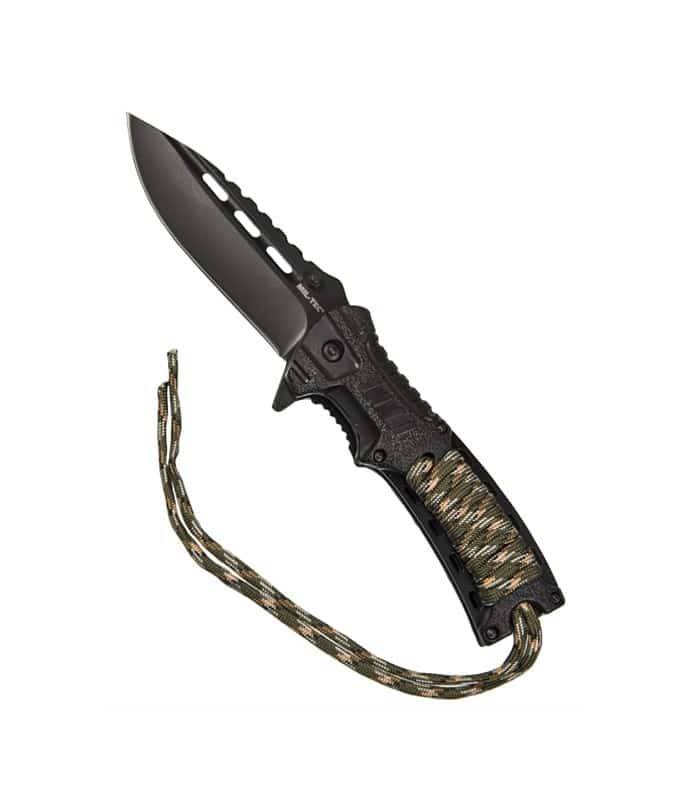Nóż składany Mil-Tec Paracord - Camo