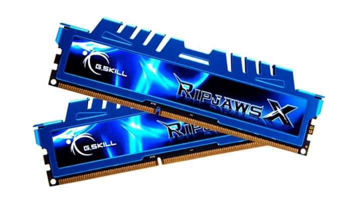 Zestaw G.SKILL Ripjaws X 16GB DDR3 2400MHz