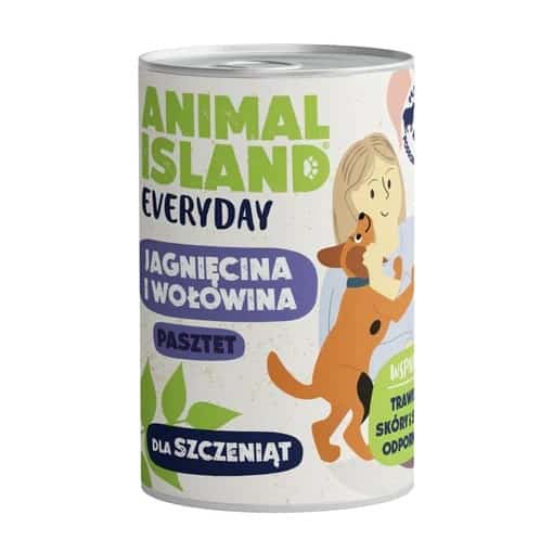 ANIMAL ISLAND Everyday wołowina i jagnięcina 400g