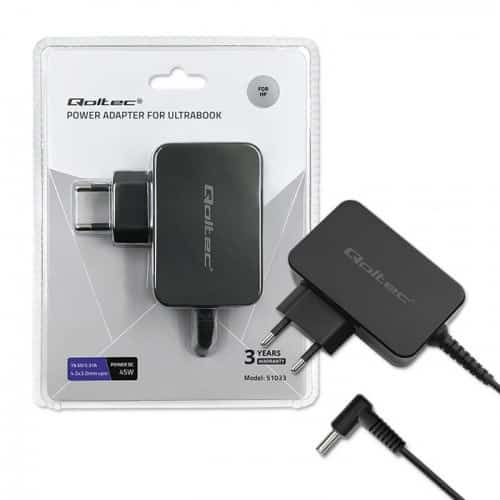 QOLTEC Zasilacz 45W do Ultrabooka HP