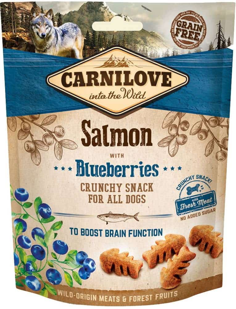 CARNILOVE Fresh Crunchy Łosoś z Borówkami 200 g