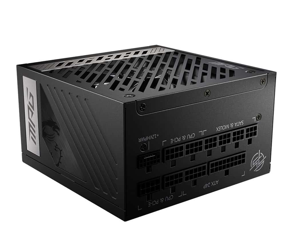 Zasilacz MSI MPG A850G 850W 80+ Gold ATX 3.1