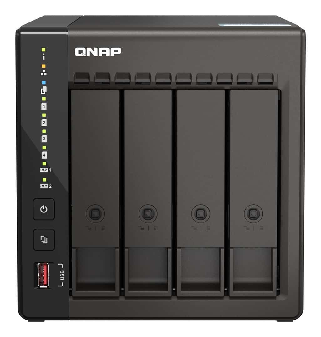 Qnap TS-453E-8G, 4 x SATA, Intel Celeron J6412