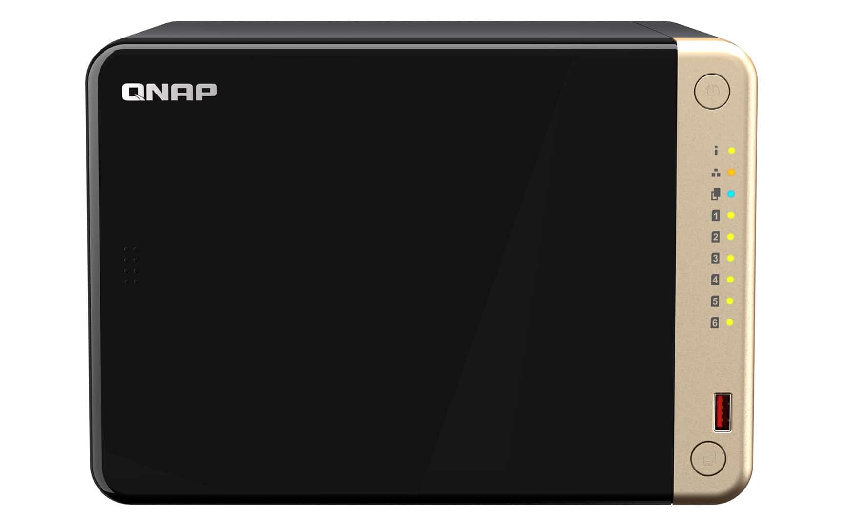 Qnap TS-664-8G, 6 x SATA, Intel Celeron N5105/N5095