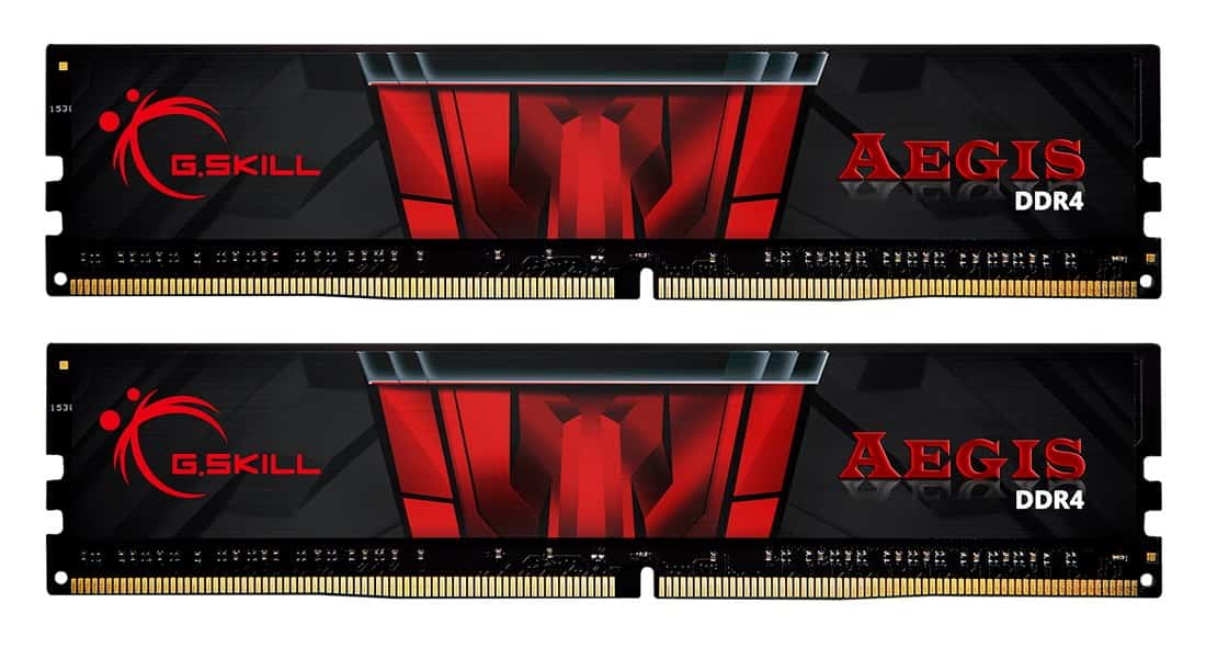 G.SKILL AEGIS DDR4 2x4GB 2400MHz CL17 XMP2