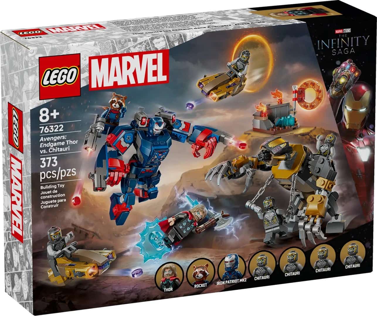 LEGO Marvel Super Heroes 76322 Avengers: Koniec gry