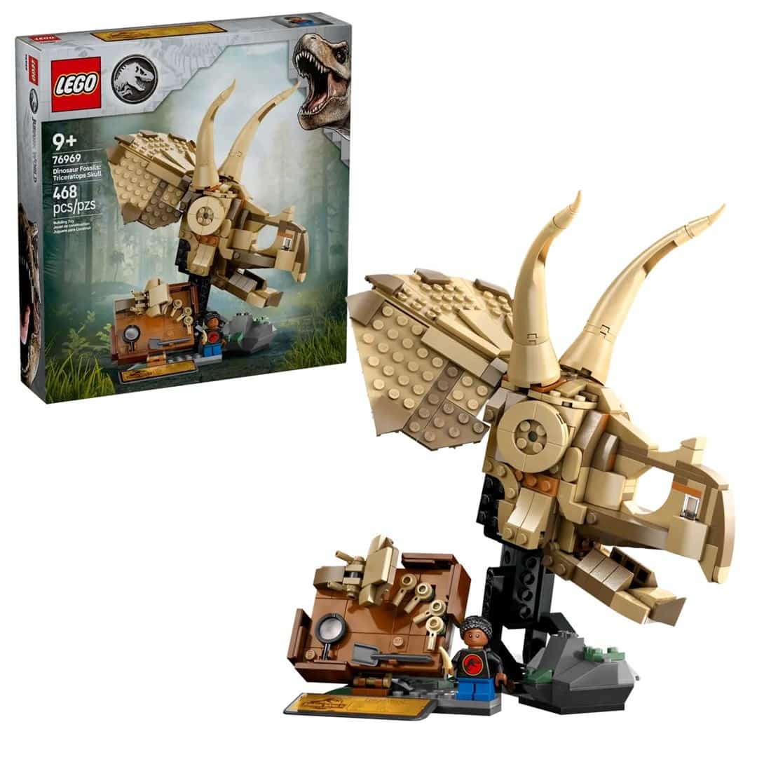 LEGO Jurassic World - Szkielet triceratopsa