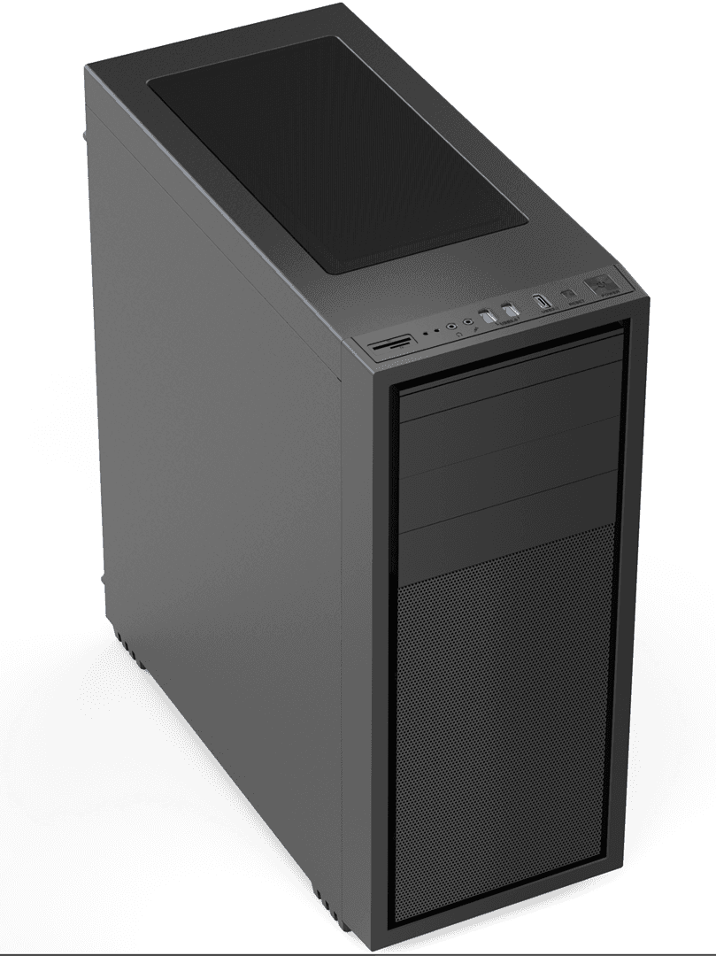 GEMBIRD OBUDOWA FORNAX K500 CZARNA MIDI-TOWER