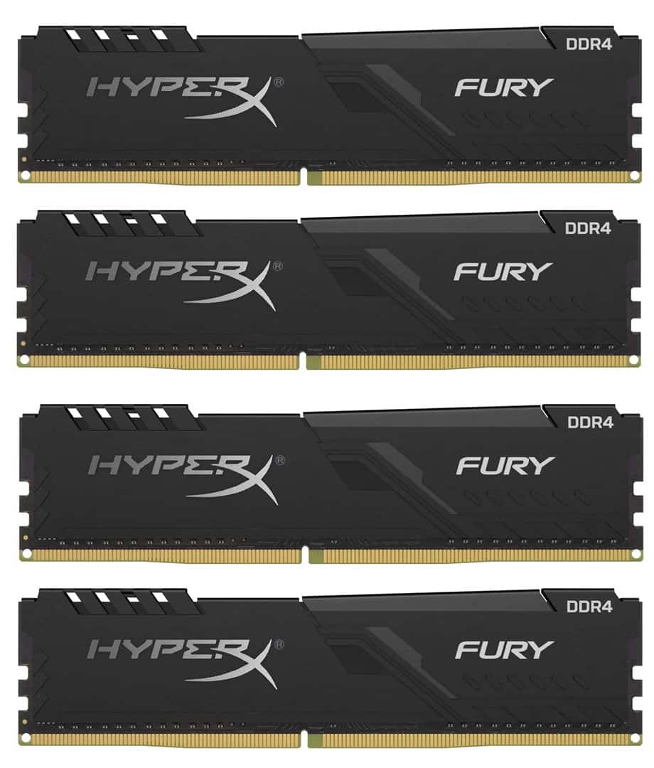 KINGSTON HyperX FURY DDR4 4x16GB 3200MHz