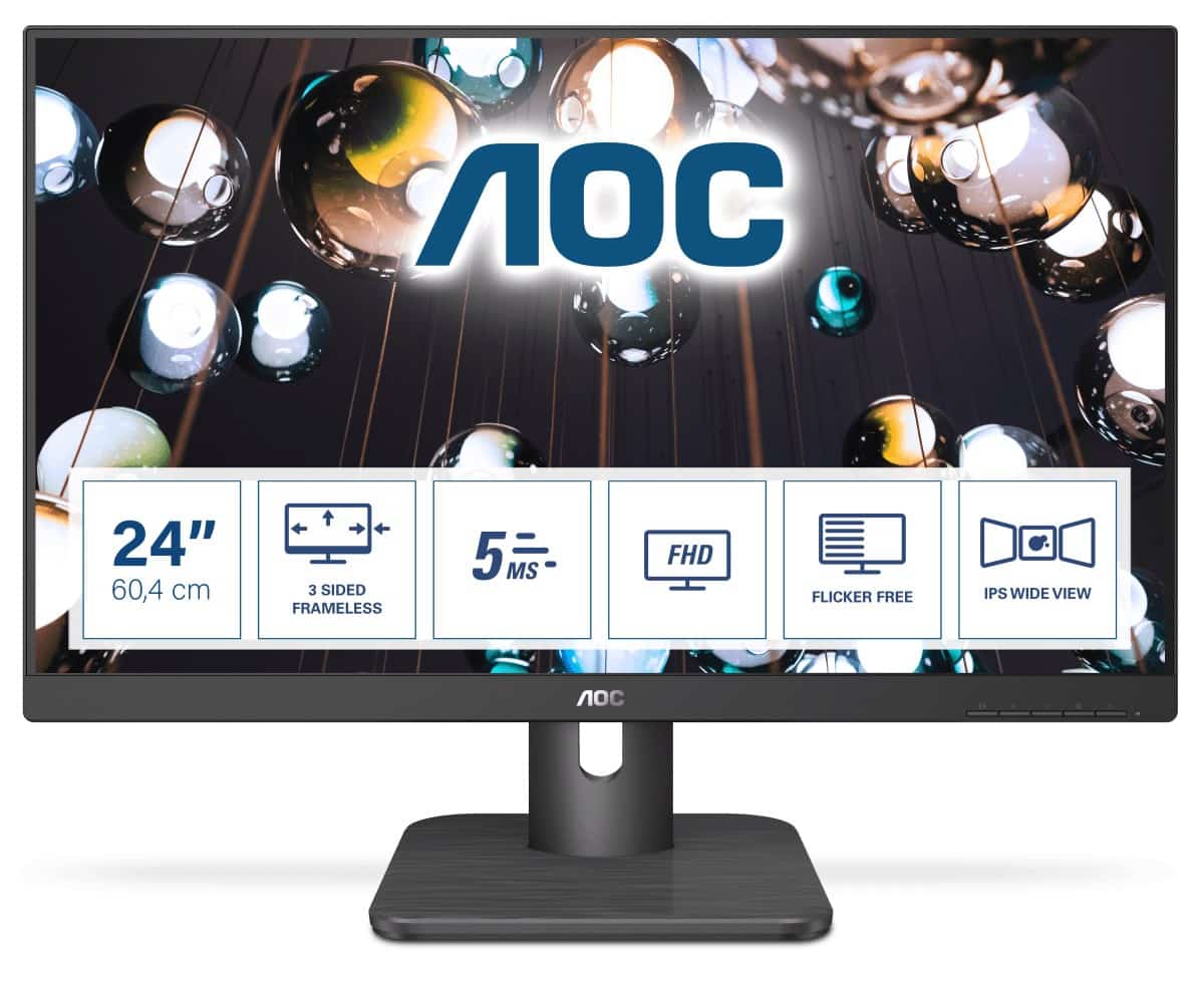 Monitor AOC 24E1Q 23,8" FullHD IPS/PLS