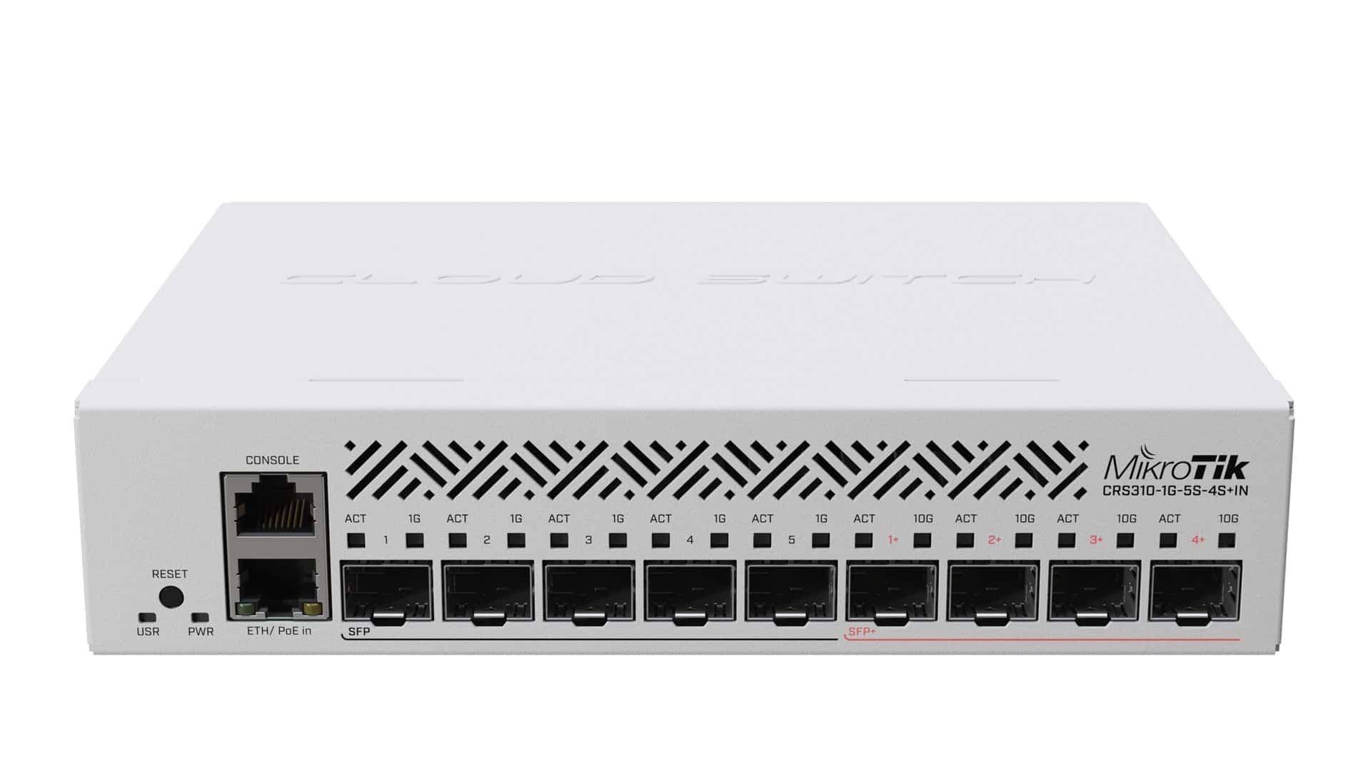Switch Mikrotik CRS310-1G-5S-4S+IN 10p Zarządzany