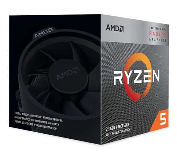 Procesor AMD Ryzen 5 3400G 3700-4200 MHz