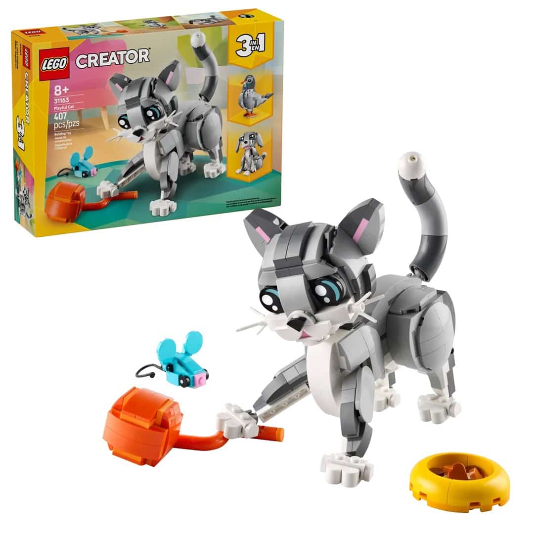 LEGO Creator 3w1 - Psotny kot 31163