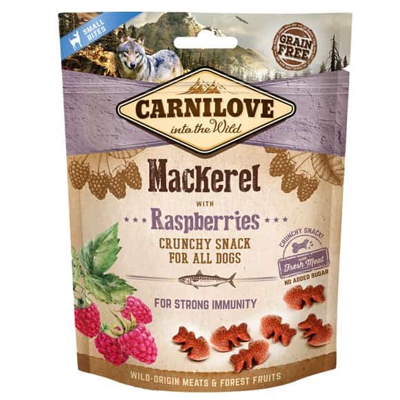 CARNILOVE Fresh Crunchy Makrela z malinami 200 g