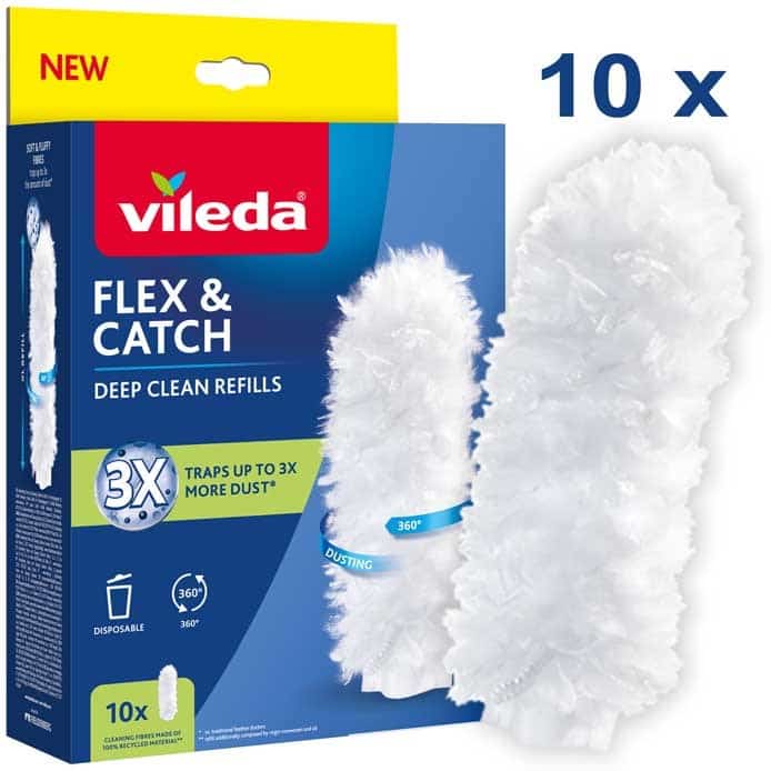 Wkłady do miotełki Vileda Flex&Catch 10 szt.