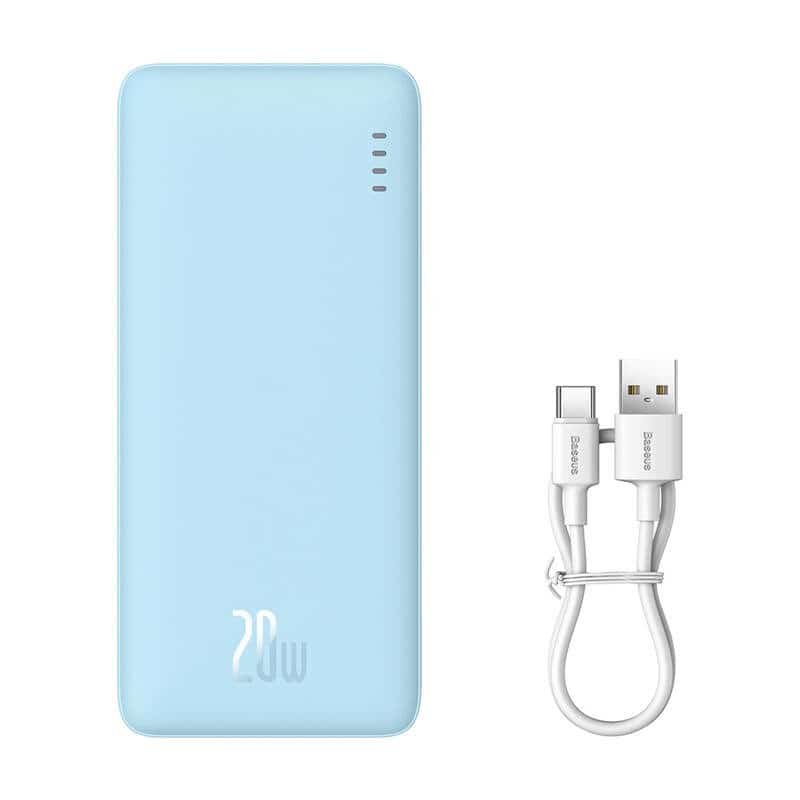 BASEUS POWERBANK AIRPOW 10000MAH 20W Niebieski