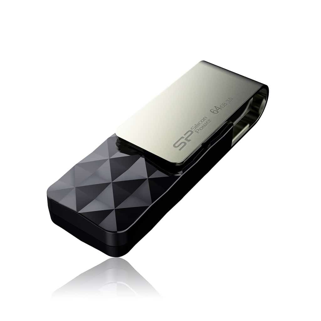Pendrive Silicon Power Blaze B30 64GB Czarny