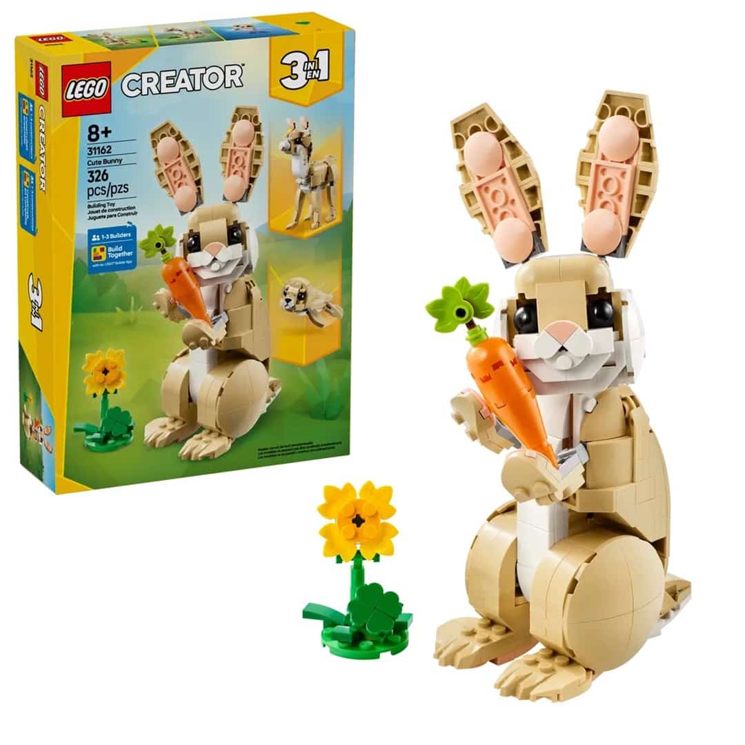LEGO Creator 3w1 - Uroczy króliczek