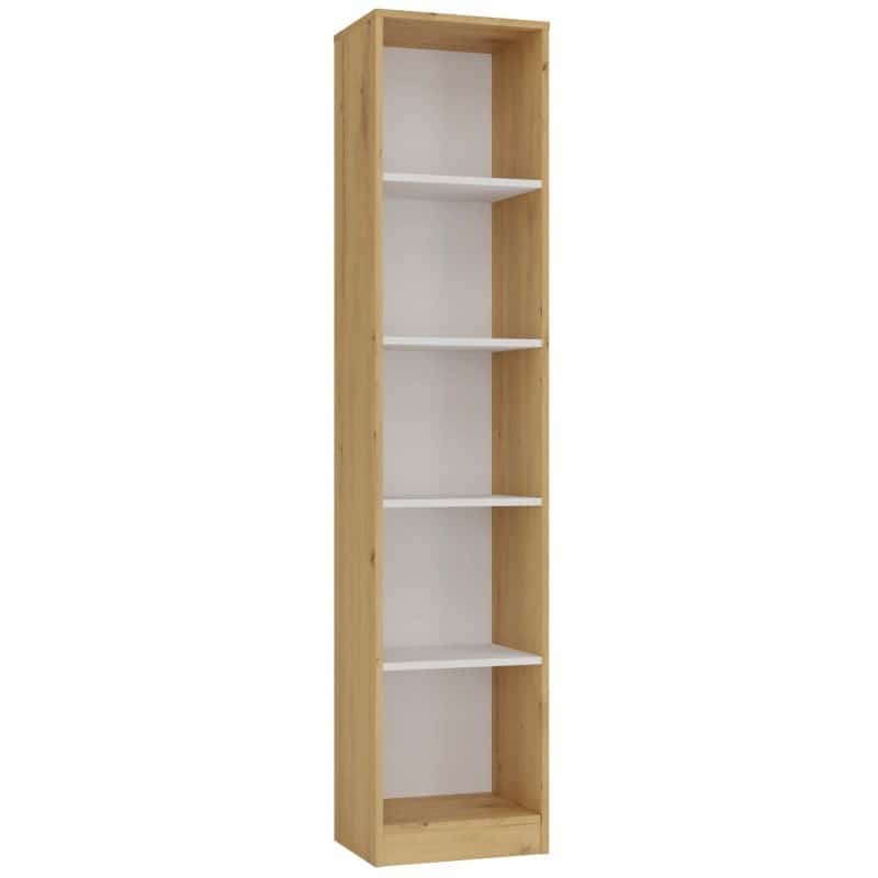 REGAŁ NA KSIĄŻKI 40 CM ARTISAN/BIEL