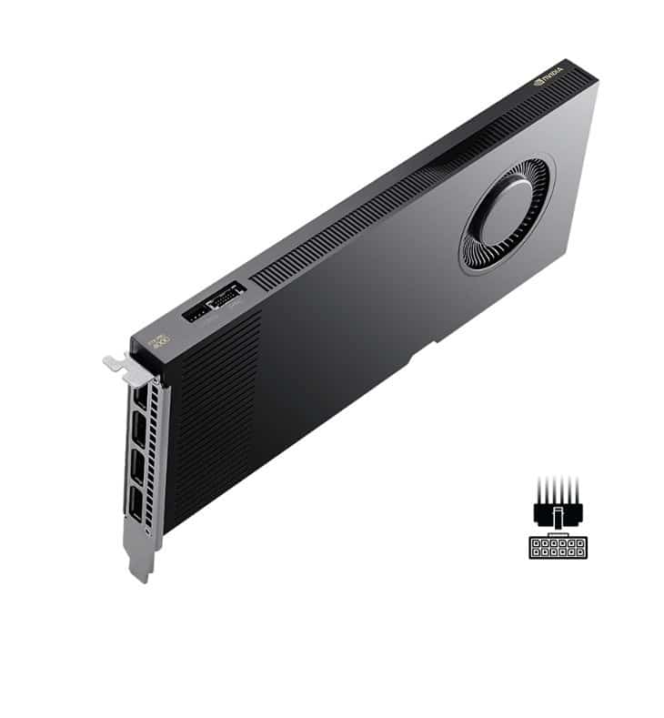 PNY RTX PRO 4000 Blackwell, 24 GB GDDR7