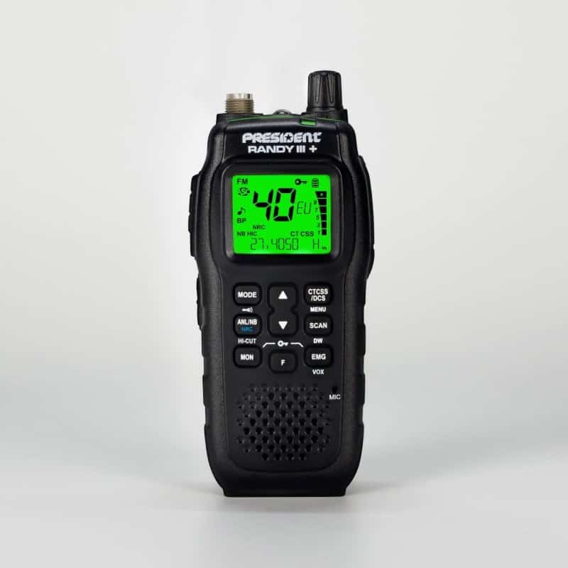CB Radio przenośne ręczne ASC PRESIDENT Randy III Plus
