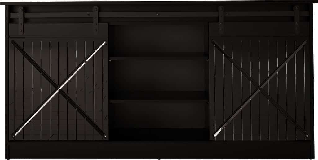 Komoda Granero 160x80x35 czarny/czarny poł
